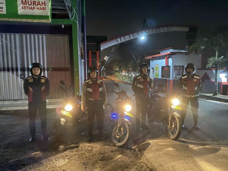 Jaga Harkamtibmas, Patroli Perintis Presisi Polres Ciamis Keliling Perkotaan Kabupaten Ciamis