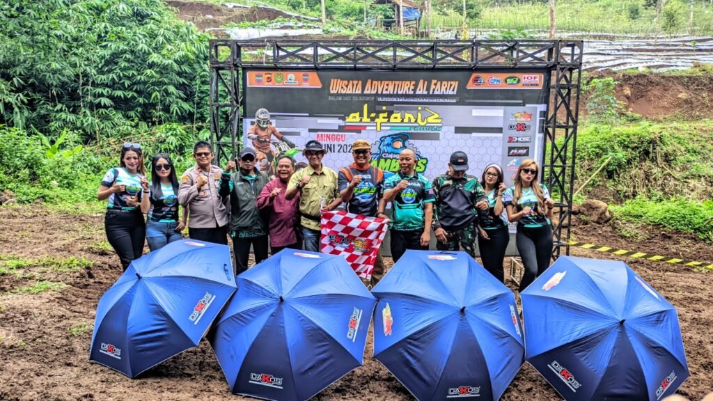 Wakapolres Ciamis Hadiri Wisata Adventure Di Sirkuit Trabas Ciajak Sukahurip