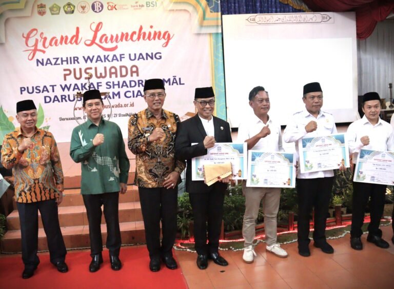 Bupati Ciamis Apresiasi Peluncuran PUSWADA : Jadi Role Model Wakaf Pesantren