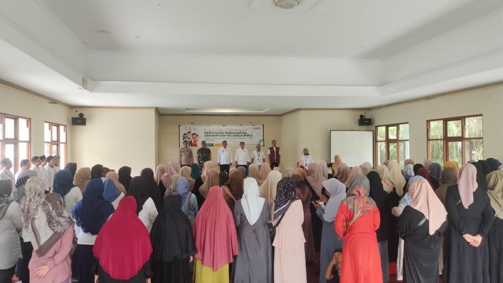 Perkuat Sinergitas, Polsek Kawali Polres Ciamis Koorkom Saat P2K2 Kecamatan Lumbung