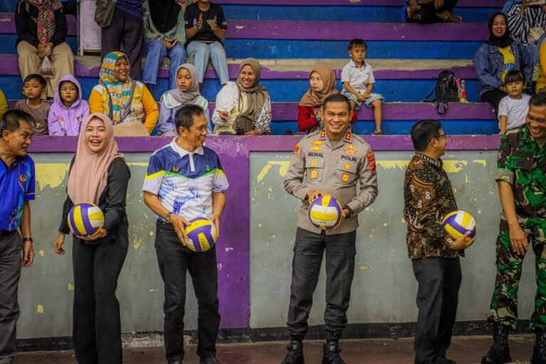 Kapolres Cup 2025 Resmi Dibuka, Lahirkan Bintang Voli Muda Masa Depan