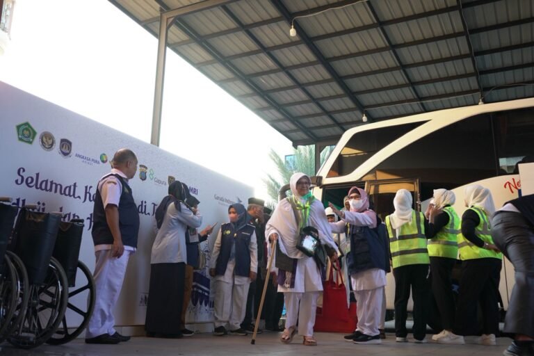 Kloter 9 Debarkasi Medan Tiba di Tanah Air, 2 Jemaah Haji Wafat