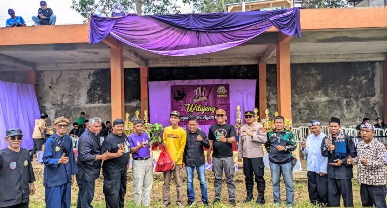 Polsek Cihaurbeuti Kawal Ketat Kontes Ayam Pelung Tingkat Kabupaten, Dukung Ketertiban dan Sukseskan Peringatan Hari Jadi Ciamis ke-383