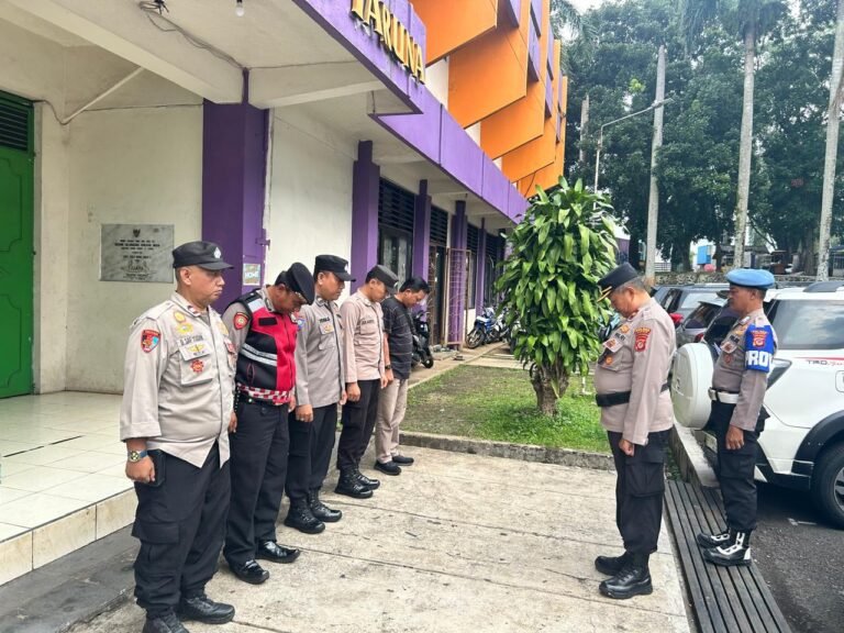 Beri Kenyamanan, Polres Ciamis Bersiaga Amankan Kejuaraan Bola Voli Kapolres Ciamis Cup