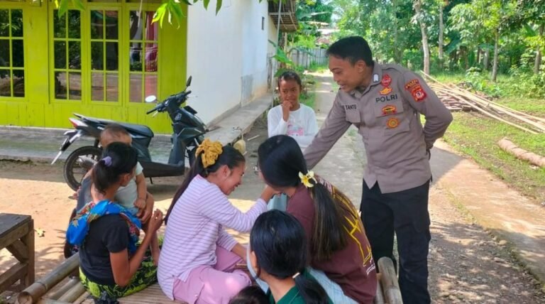 Kanit Binmas Polsek Lakbok Ajak Masyarakat Bersinergi Jaga Kamtibmas Melalui Sambang dan Silaturahmi