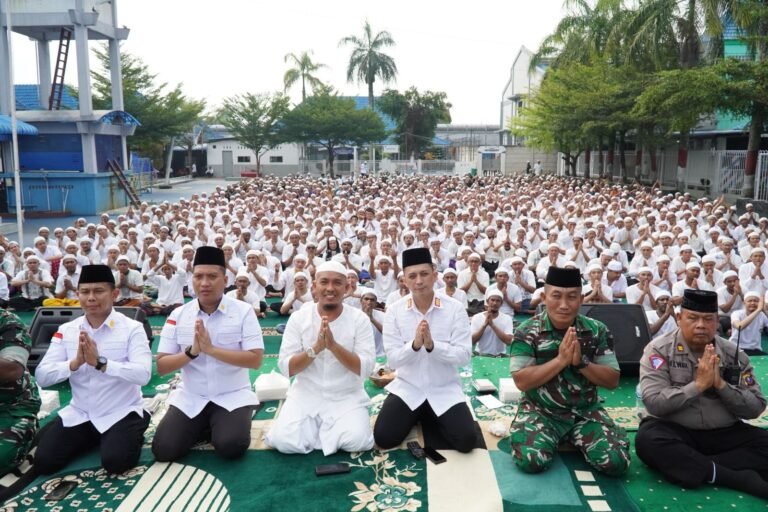 Dzikir Akbar Bersama Warga Binaan Rutan Kelas I Medan