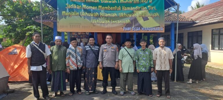Polsek Cisaga Polres Ciamis Datangi DTA Darul Falah 2 dan Darul Huda Binluh Bahaya Narkoba