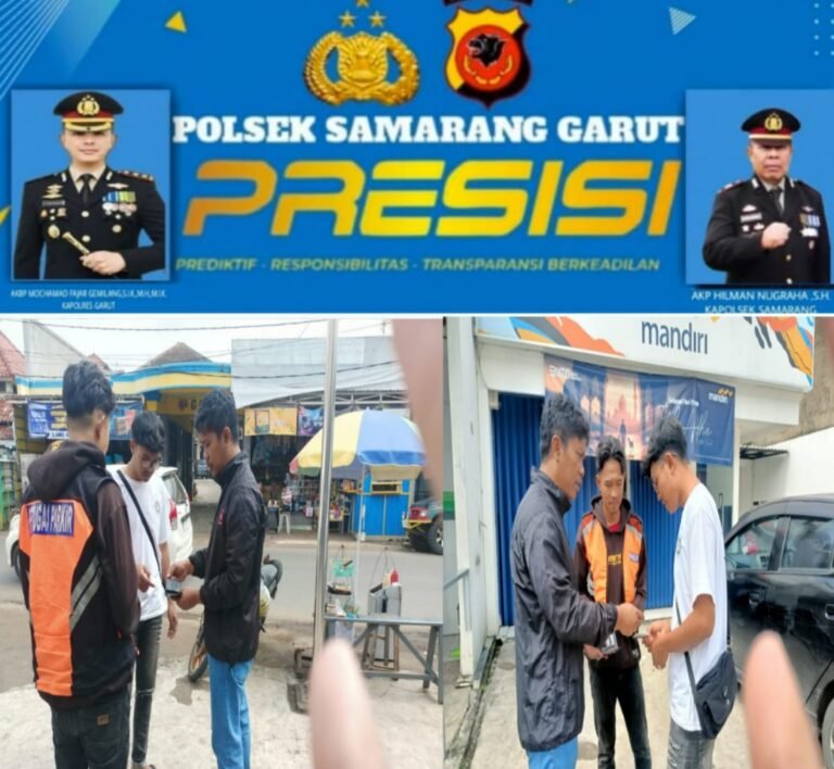 Berantas Aksi Premanisme Parkir liar Retribusi Ilegal di Wilkum Polsek Samarang.