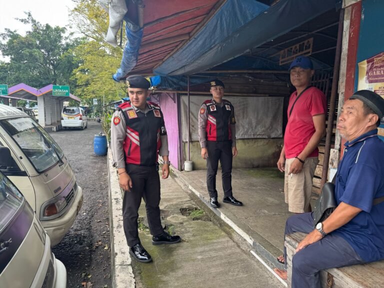 Peran Polri dalam Menangkal Premanisme, Patroli Sat Samapta Polres Ciamis Fokuskan Keamanan Terminal