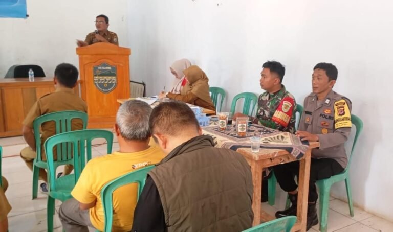 Polsek Kawali Kawal Musdesus Desa Darmaraja, Pastikan Stabilitas dan Sinergitas Terjaga