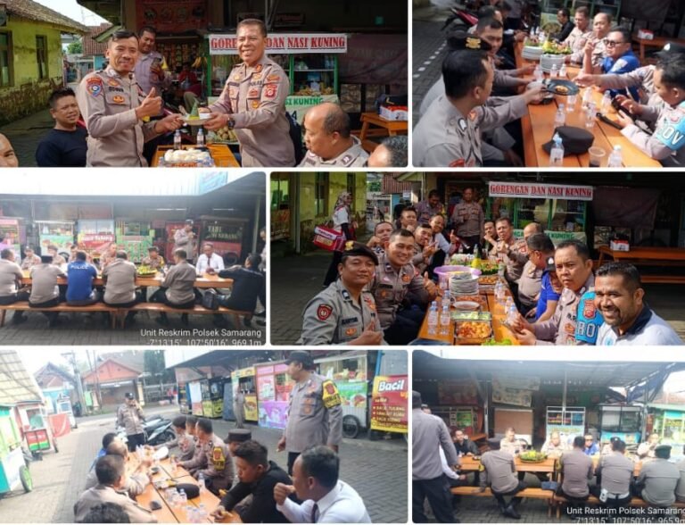 Polsek Samarang Gelar Tasyakur Binikmat Atas Kenaikan Pangkat Anggota Dalka Hari Bhayangkara Ke-79