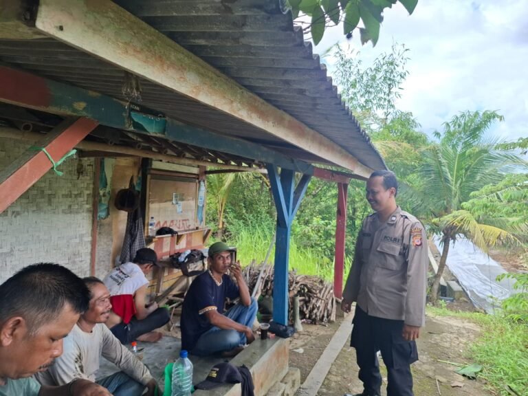 Perkuat Sinergitas, Polsek Cimaragas Polres Ciamis Koorkom Kamtibmas ke Tomas Janggala
