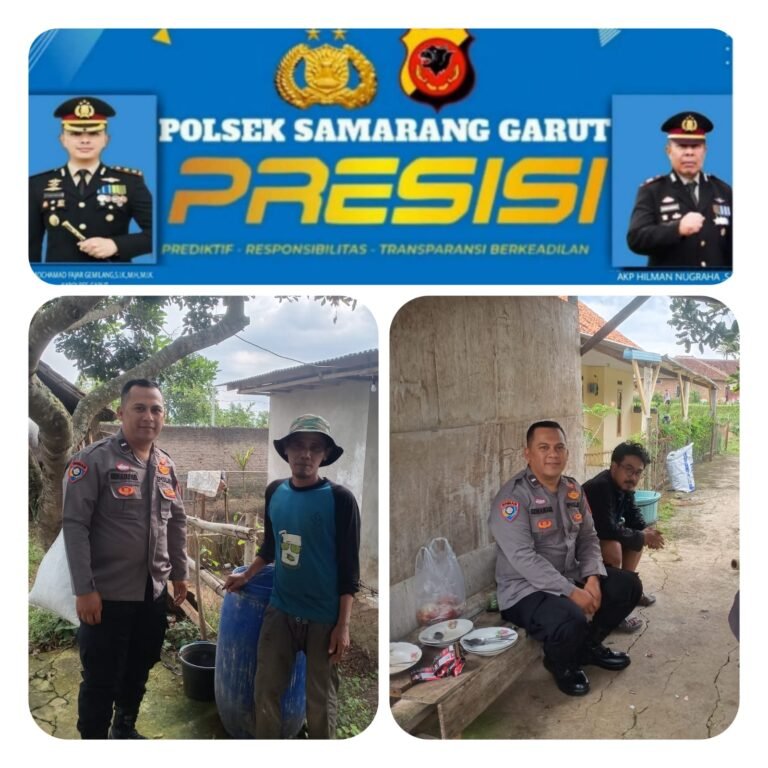 Perkuat Sinergi Dengan Warga, Polsek Samarang Laksanakan Silaturahmi Kamtibmas