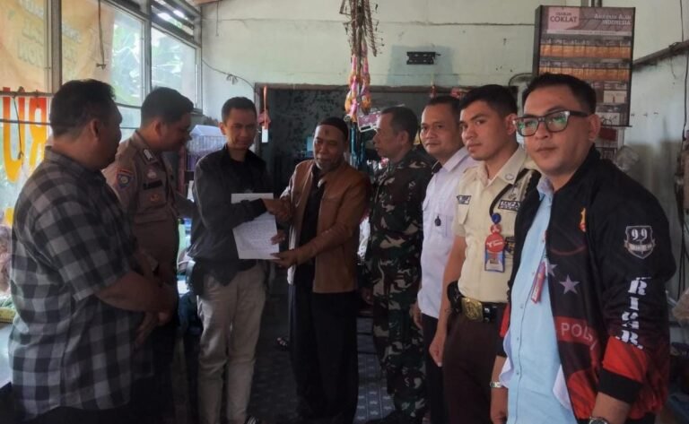 Polsek Cikoneng Fasilitasi Problem Solving Kecelakaan Lalu Lintas, Wujudkan Keamanan dan Musyawarah di Tengah Masyarakat