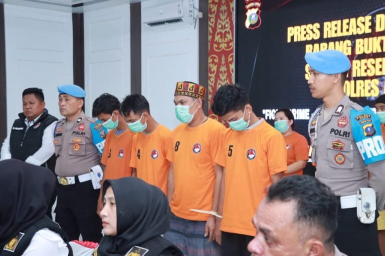 POLRES ASAHAN UNGKAP JARINGAN NARKOTIKA ANTAR PROVINSI DAN MUSNAHKAN BARANG BUKTI SABU SEBERAT 31,5 KG