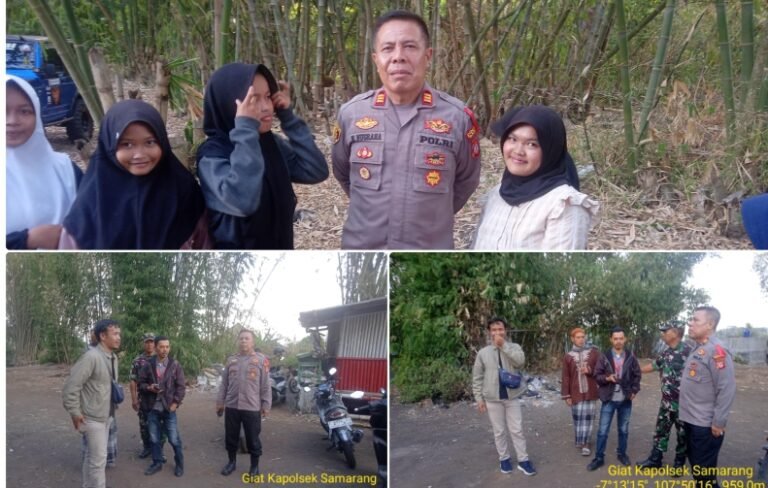 Polsek Samarang Giat Beyond Terus Presisi, Dalka Cooling System Menciptakan Suasana Yang Kondusif.