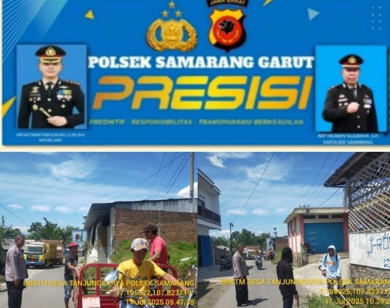 Polsek Samarang Giat Sambang Perkuat Sinergi Dengan Tokoh Masyarakat Untuk Jaga Kamtibmas.
