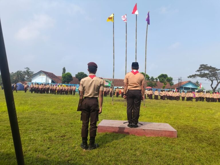 Polres Ciamis Hadiri Penutupan Perkemahan Saka Bhayangkara Cabang Ciamis di R.A Suradinata