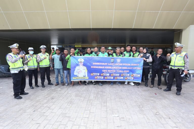Polda Sumut Gencarkan Ribuan Kegiatan Penyuluhan dan Edukasi dalam Operasi Patuh Toba 2025