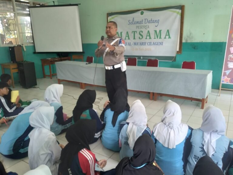 Hari Ketiga Operasi Patuh Lodaya 2025, Polres Garut Beri Edukasi Pelajar se-Kabupaten Garut