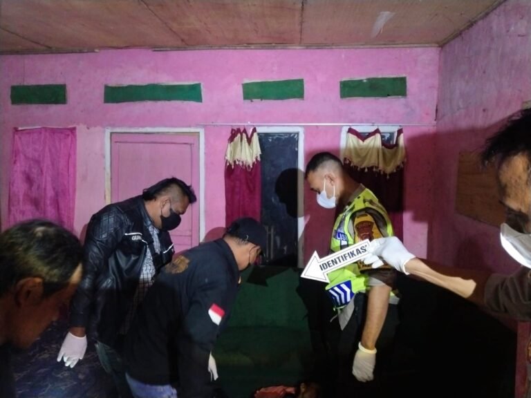 Tamu Tak Beridentitas Meninggal Di Rumah Warga, Polsek Pasirwangi Lakukan Cek Tkp