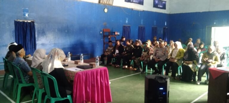 Polsek Kawali Hadiri Musdesus Rembuk Stunting, Dorong Kolaborasi Cegah Gizi Buruk Sejak Dini