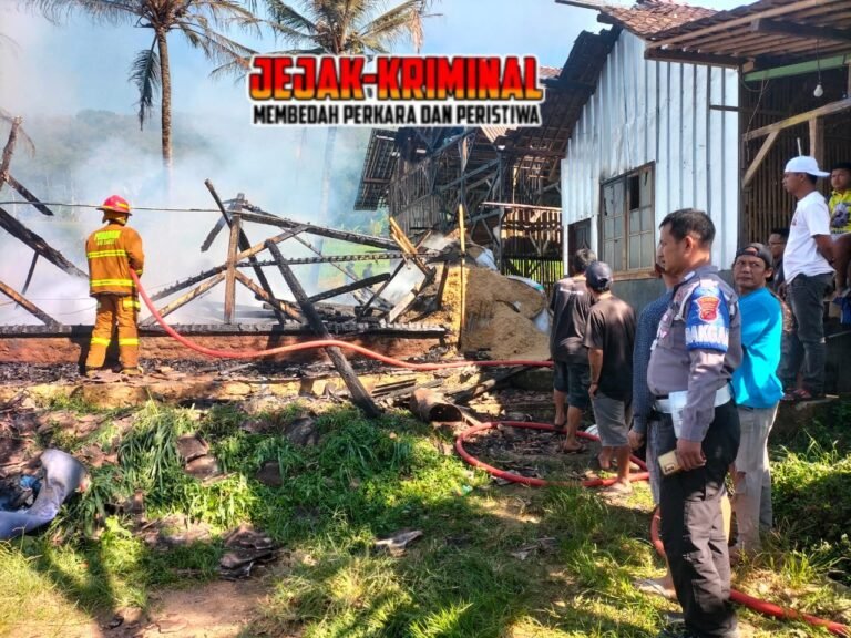 Kandang Ayam di Garut Terbakar, Kerugian Capai Setengah Miliar Rupiah — Polisi Sigap Amankan Lokasi