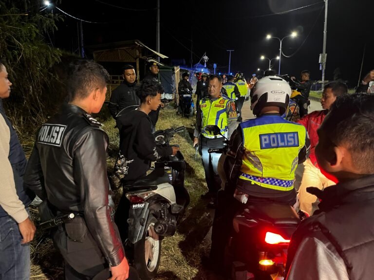 KRYD Polres Garut Amankan Puluhan Knalpot Brong Dan Miras