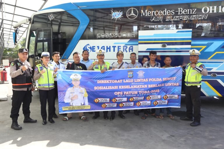 Bukan Sekadar Razia, Ini Cara Humanis Polda Sumut Ajak Pengemudi Tertib Berlalu Lintas