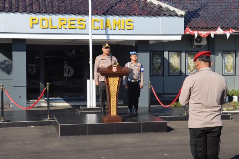 Semangat Baru di Polres Ciamis: Gelorakan “Polisi Baik” dengan Jargon Penuh Cinta!