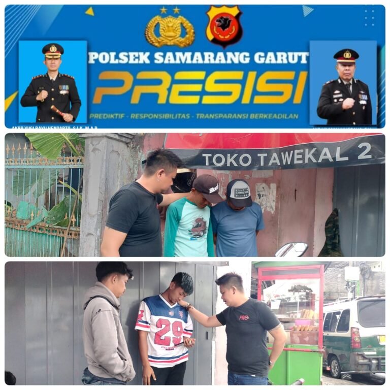 Unit Reskrim Polsek Samarang Lakukan Operasi Premanisme Parkir Liar Dan Retribusi Ilegal