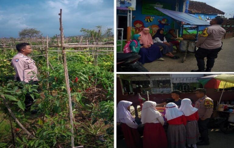 Polsek Samarang Perkuat Kemitraan Dengan Warga Lewat Silaturahmi Kamtibmas di Desa Sirnasari.