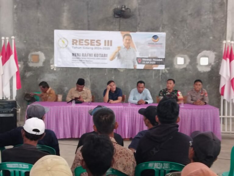 Polsek Lakbok Kawal Kegiatan Reses DPRD Jabar, Wujud Peran Aktif Polri dalam Menjaga Stabilitas Politik Daerah