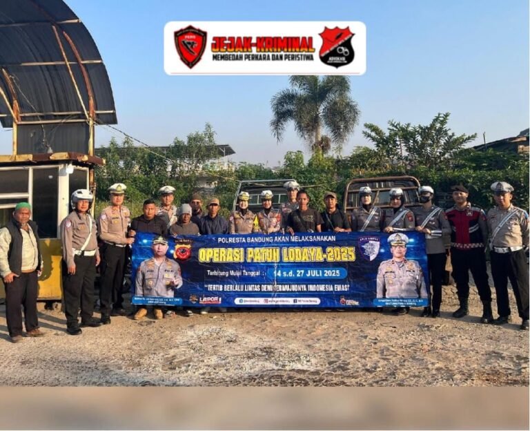Polda Jabar Gelar OPS Patuh Lodaya 2025 di Sepanjang Jalan Cileunyi dan Cinunuk Hingga Batas Kota Bandung.
