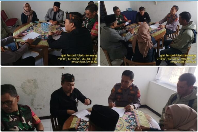 Rapat Koordinasi Program Tanam Jagung di Wilayah Hukum Polsek Samarang Dukung Ketahanan Pangan Nasional