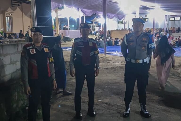 Polres Ciamis Amankan Gema Sholawat Tabligh Akbar Reuni Hamdalah, Pastikan Kegiatan Masyarakat Berjalan Kondusif