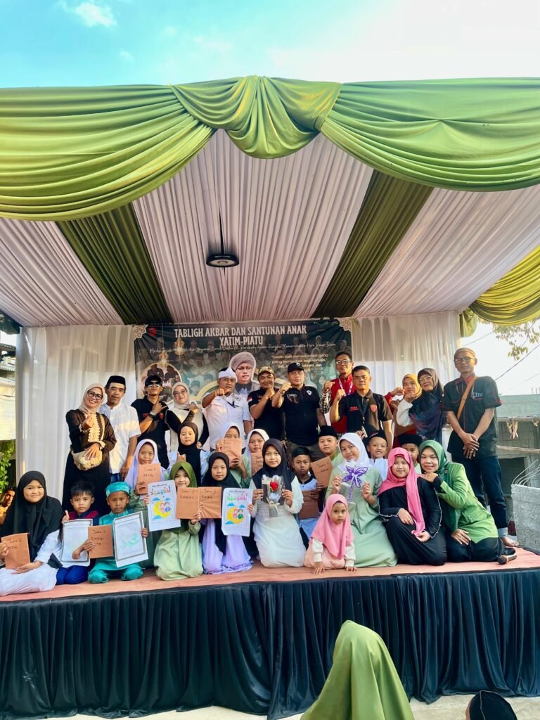 Media Jejak Kriminal dan Yayasan Nurul Qobul Al-Barokah Gelar Tabligh Akbar dan Santunan Anak Yatim-Piatu serta Dhuafa