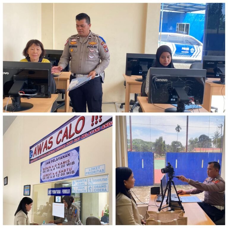 Satpas Satlantas Polres Binjai Polda Sumut Siap Berikan Pelayanan Maksimal dan Transparan