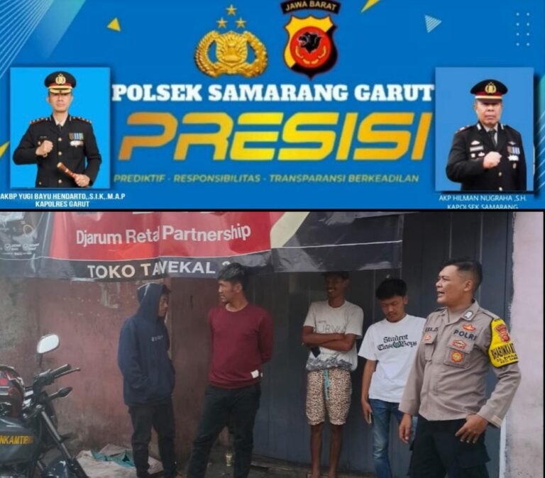 Berantas Premanisme Polsek Samarang Bersama Personil, Giat OPS Parkir liar Dan Retribusi Ilegal.