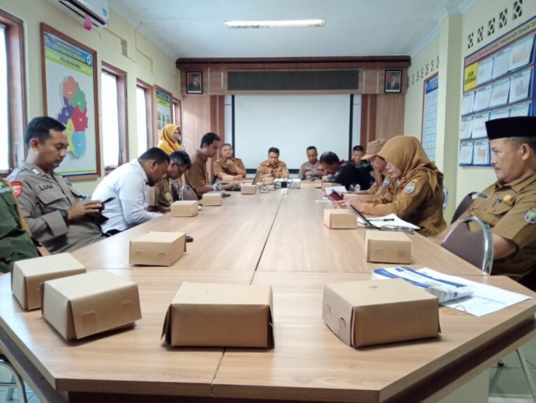 Dukung Program Kesehatan Anak dan Remaja, Polres Ciamis Hadiri Pertemuan Lintas Sektor UPTD Puskesmas Tambaksari