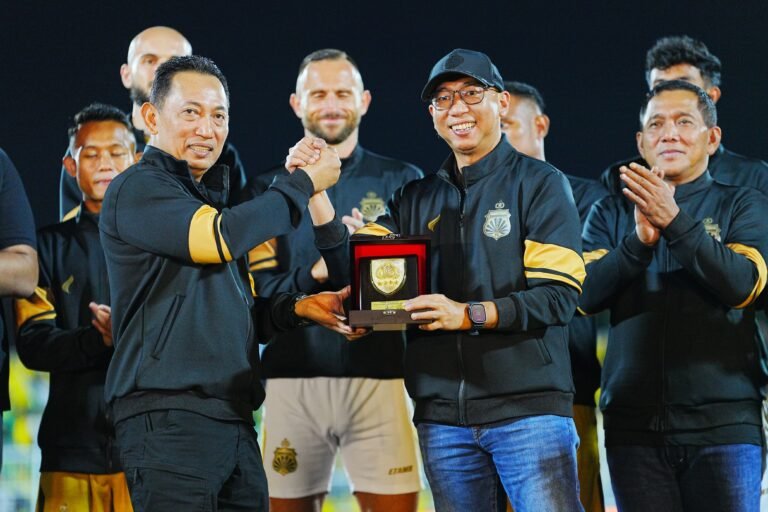 Launching Bhayangkara Presisi Lampung FC, Kapolri Ingatkan Semangat Persatuan