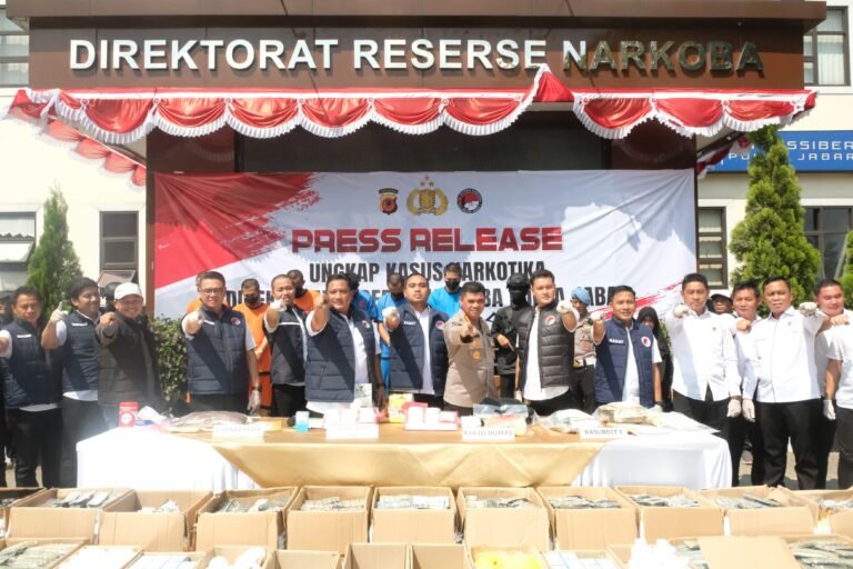 Selamatkan Ribuan Nyawa, Polda Jabar Ungkap Jaringan Narkoba Asal Aceh