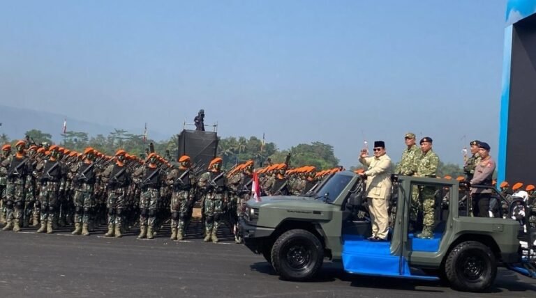 Pengamanan Kunjungan Presiden RI di Bandung Barat Berlangsung Aman dan Kondusif.