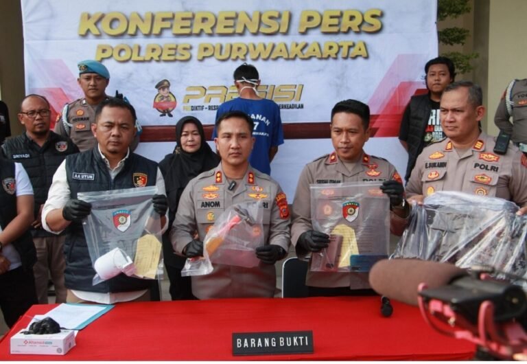 Kurang dari 24 Jam,Polda Jabar Berhasil Ungkap Kasus Pembunuhan di Jatiluhur