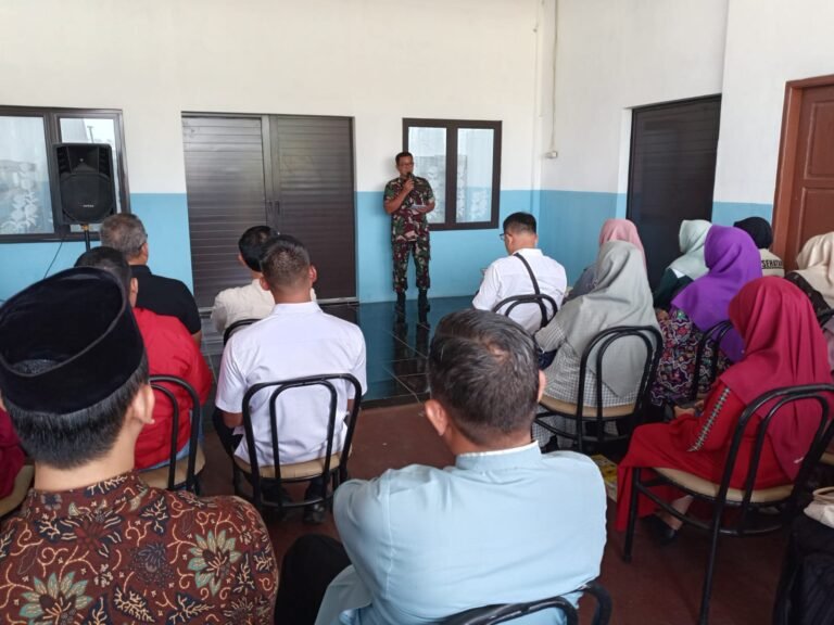 Polsek Cihaurbeuti Polres Ciamis Hadiri Sosialisasi Pembangunan Dapur Sehat MBG di Pamokolan