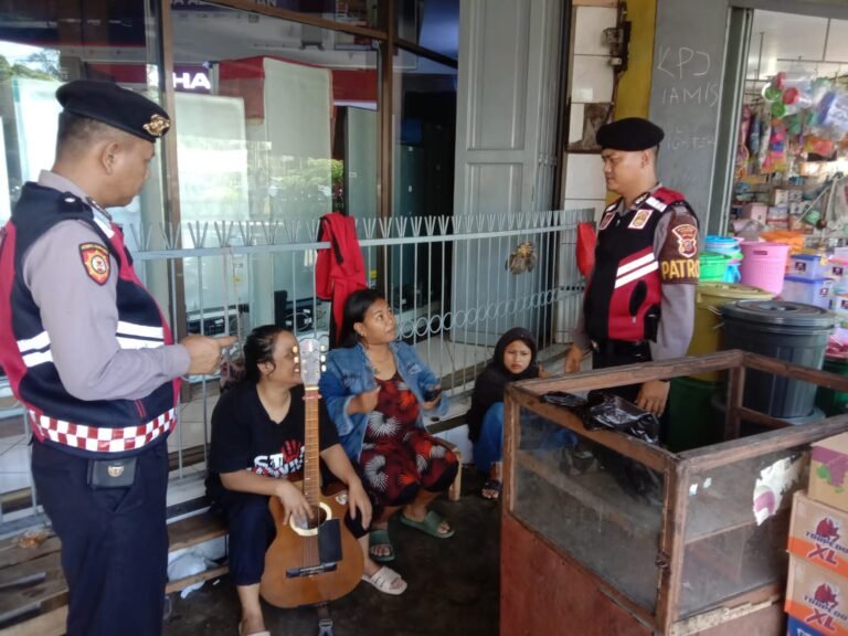 Cipkon Aksi Premanisme di Ruang Publik, Samapta Polres Ciamis Patroli ke Kawasan Terminal Ciamis