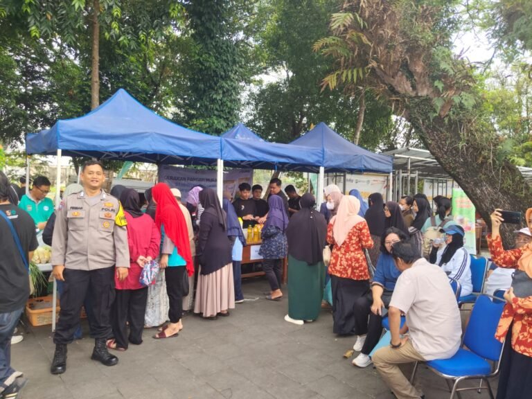 Polsek Ciamis Kawal Gerakan Pangan Murah, Wujud Dukungan Polri terhadap Stabilitas Harga dan Ketahanan Pangan