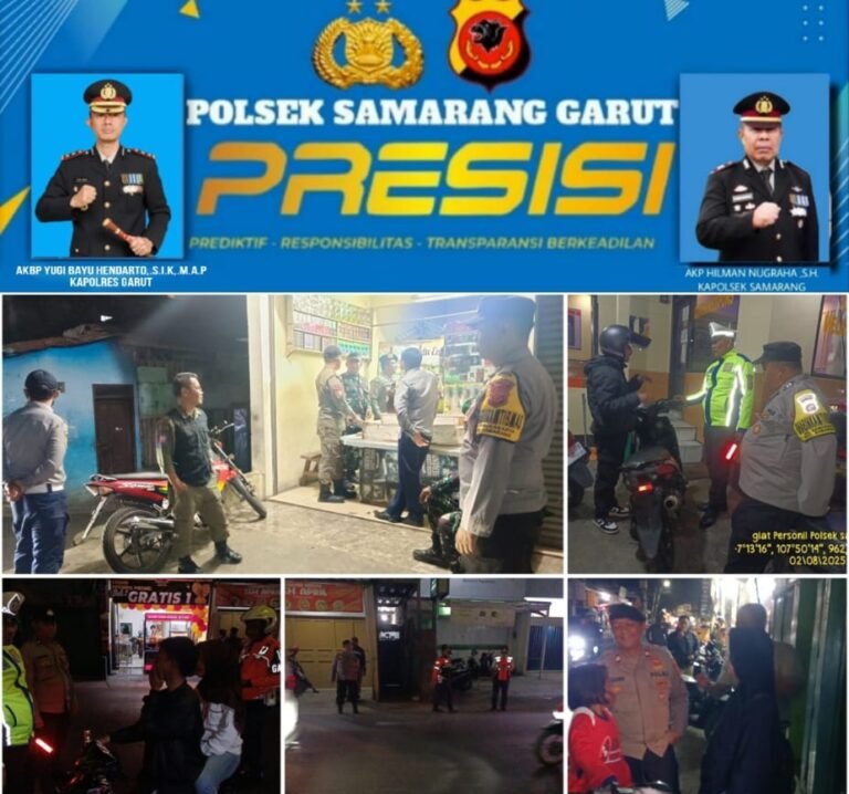 Gelar Press Release Hasil Giat Patroli KRYD di Wilayah Hukum Polsek Samarang