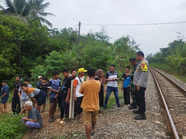 Cepat Tanggap, Polisi Selidiki Kecelakaan Kereta Api di Bojongmengger
