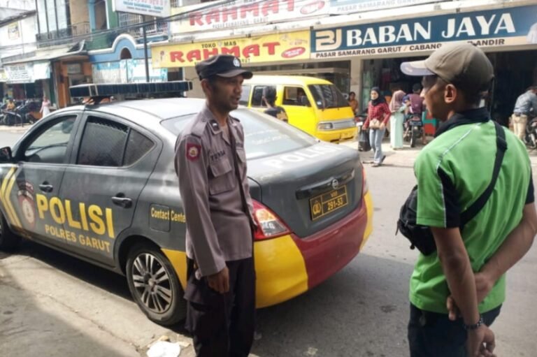 Wujudkan Kamtibmas, Polsek Samarang Gencar Sosialisasikan Maklumat Kapolda Jabar.